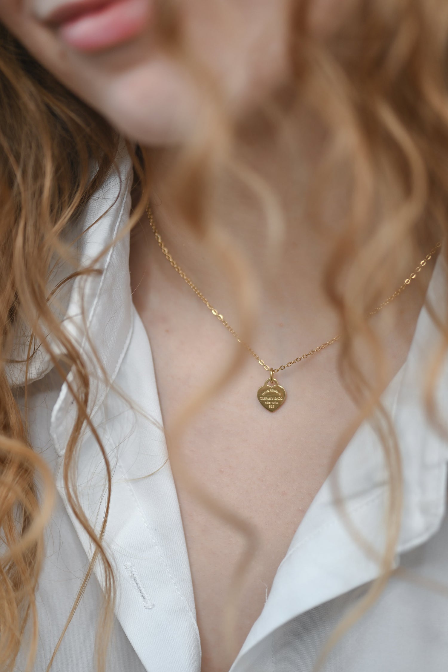 Tiffany Herz +  Kette