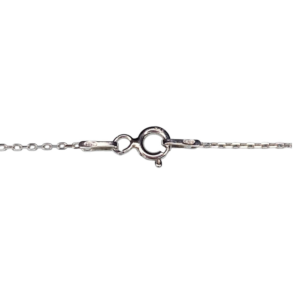 Return to Tiffany Kettenanhänger aus Silber an markenloser Öse und Kette