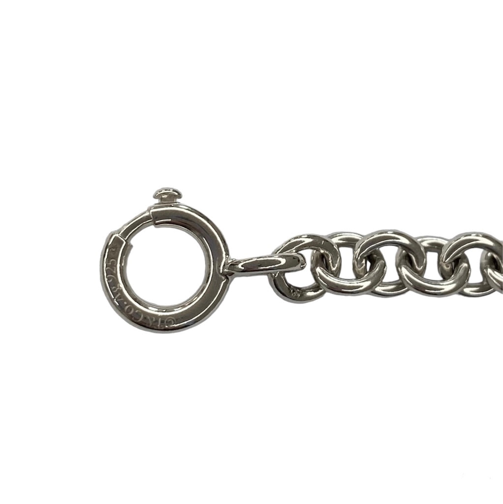 Return to Tiffany Gliederarmband mit Herzanhänger in Silber
