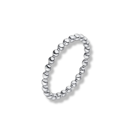 Kugelring in Silber